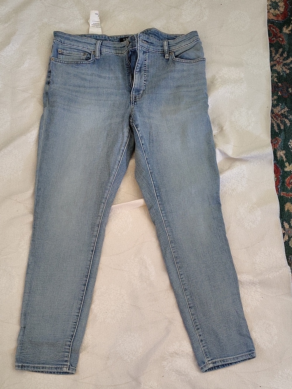 Lauren Ralph Lauren Light Wash Skinny Jeans